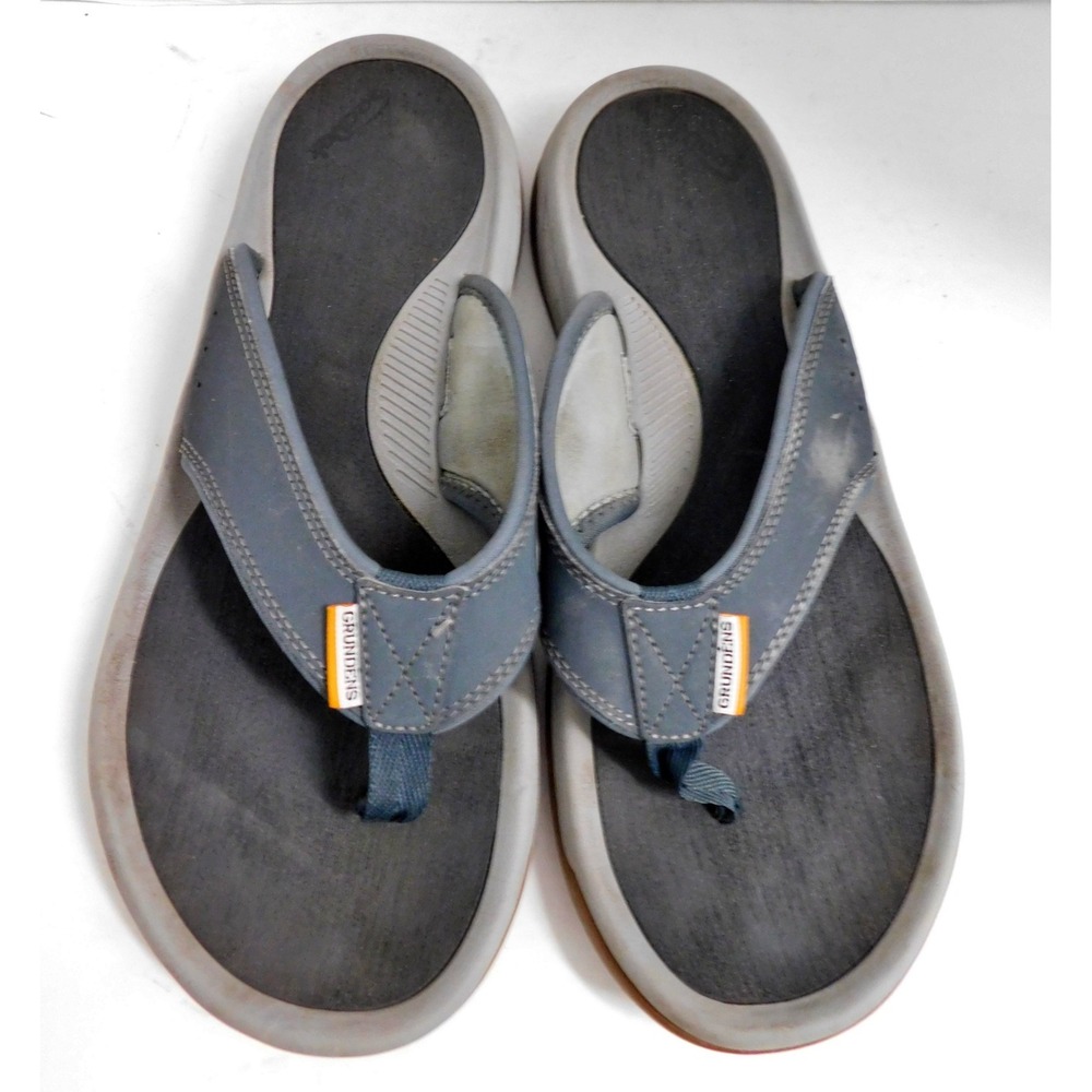 Grundens Men's Deck-Boss Sandals Monument Gray sz 11